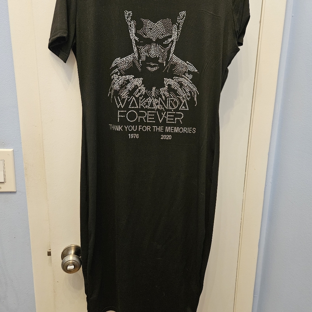 Black panther junior dress